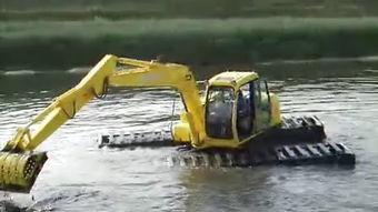 拉铲挖掘机工作视频,拉铲挖掘机高效作业现场实况解析