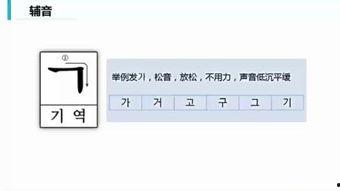 韩语字母发音视频